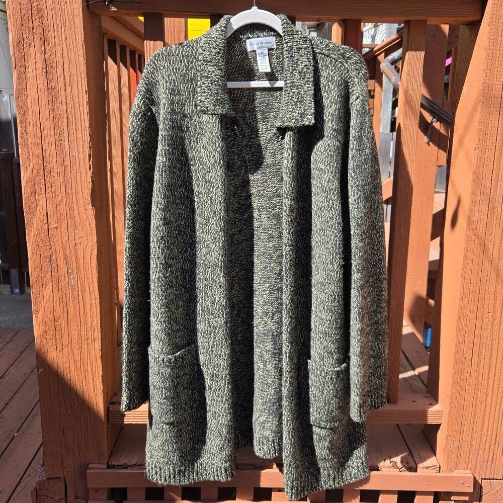 dark academia merino wool cardigan 3X ♡